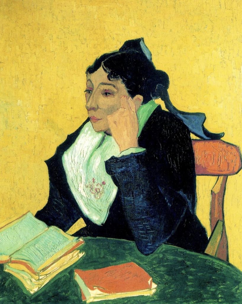 L’arlésienne, portrait de Madame Ginoux par Vincent van Gogh