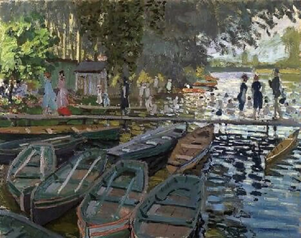 L’été à Argenteuil par Claude Monet