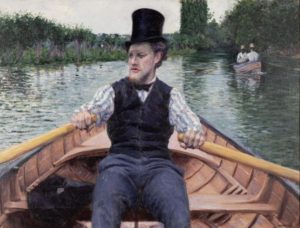 Partie de bateau de Gustave Caillebotte
