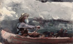 Guide aux Adirondacks par Winslow Homer
