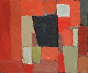 Rouge et noir de Nicolas de Staël