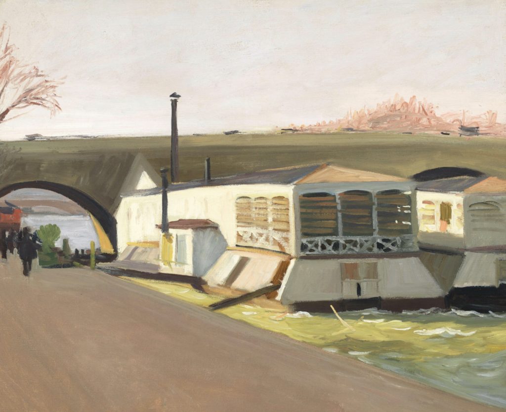 Les lavoirs du Pont-Royal par Edward Hopper