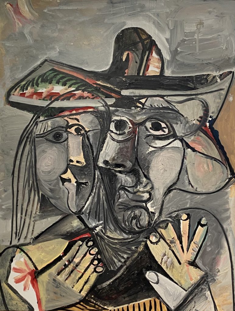 Homme et femme par Pablo Picasso