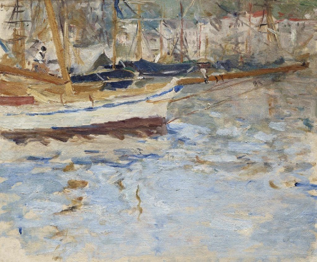 Le port de Nice par Berthe Morisot