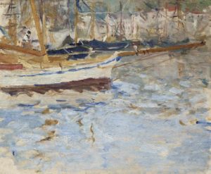 Le port de Nice par Berthe Morisot