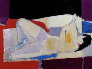 Nu couché (1953) de Nicolas de Staël
