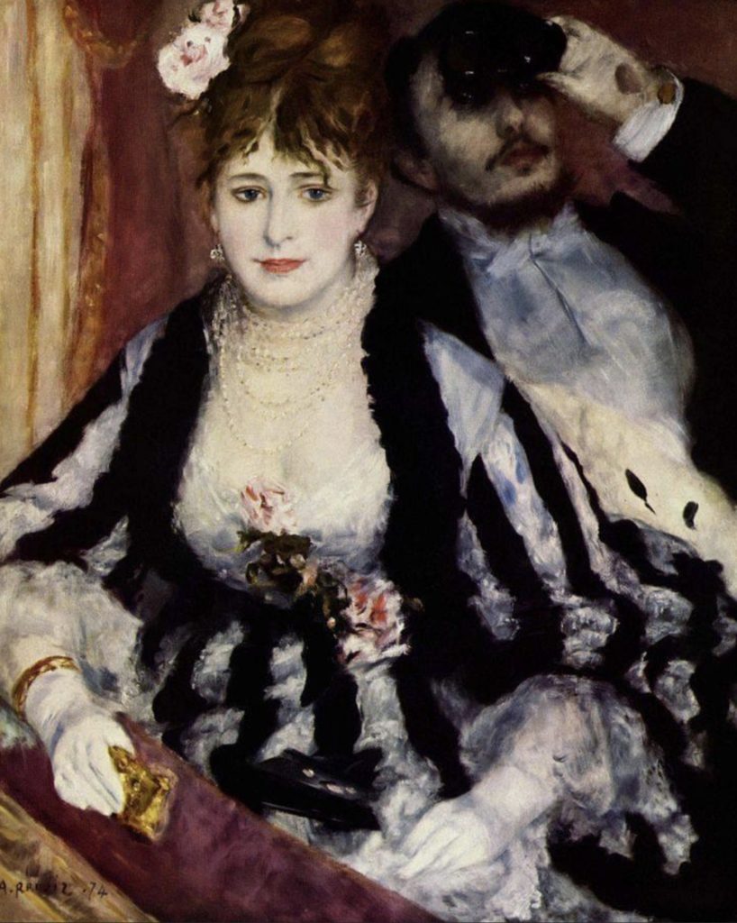 La loge par Pierre-Auguste Renoir