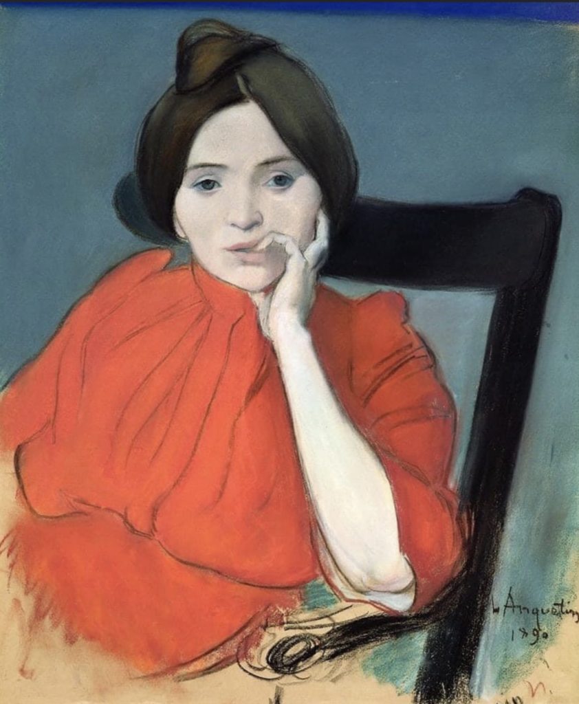 Portrait de femme par Louis Anquetin