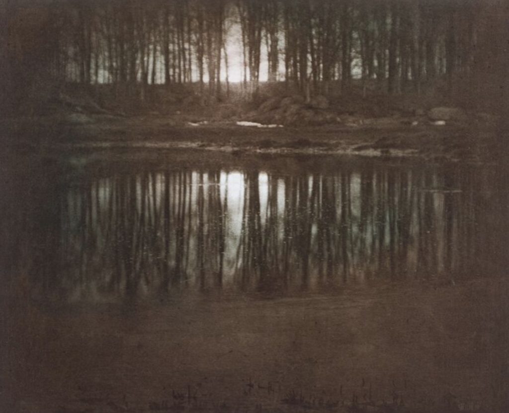 L’étang, lumière de la lune (1904), photo d’Edward Steichen