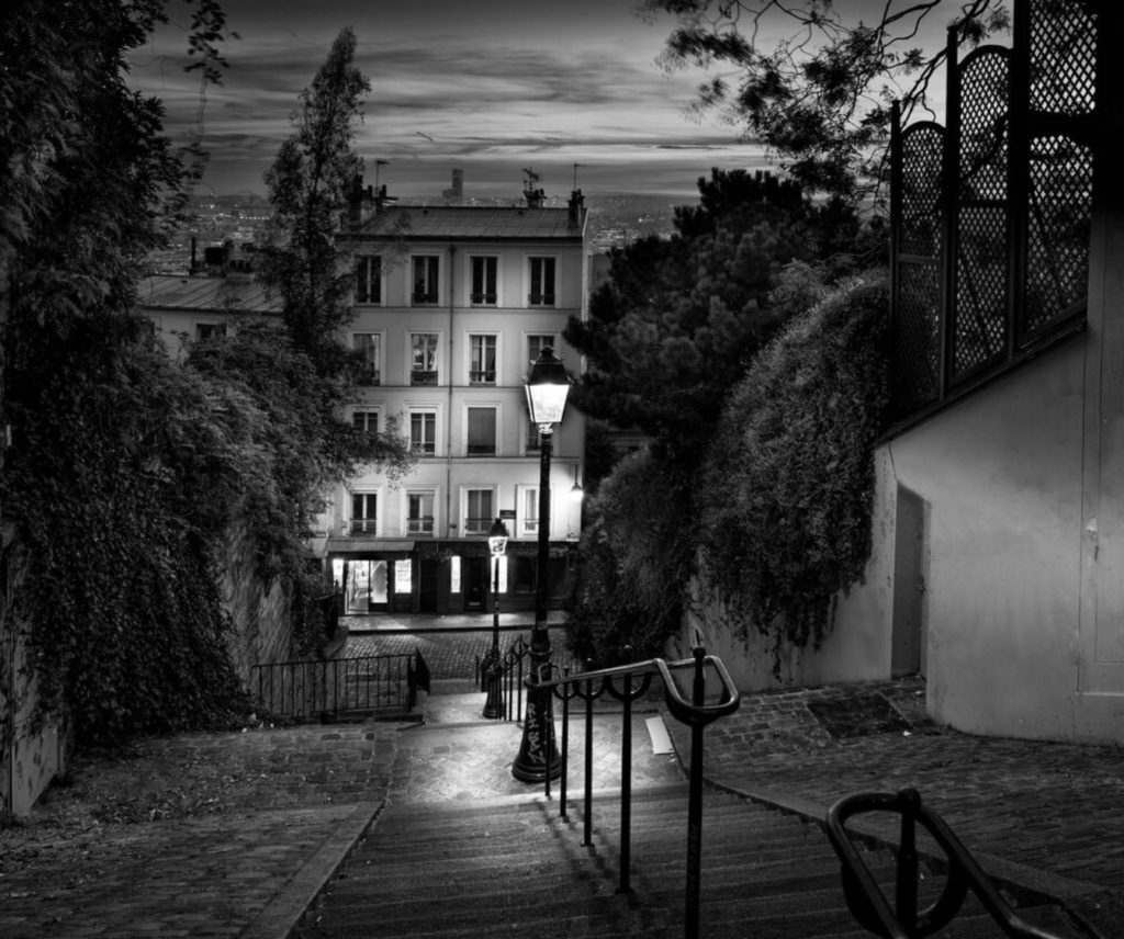 Escaliers Montmartre, Photo de Serge Ramelli
