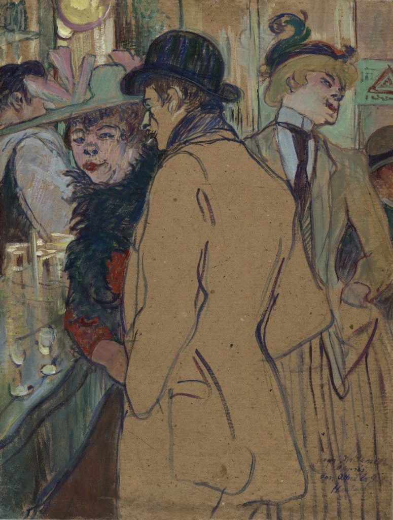 Alfred la Guigne par Henri de Toulouse-Lautrec