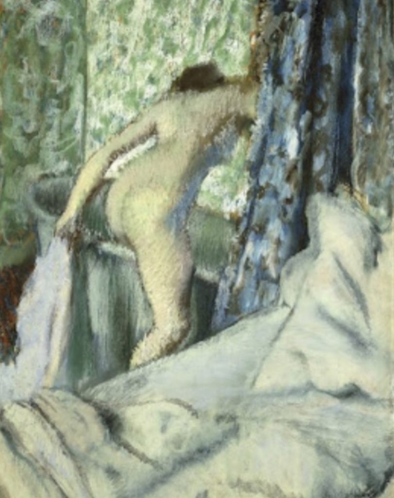 Bain du matin par Edgar Degas