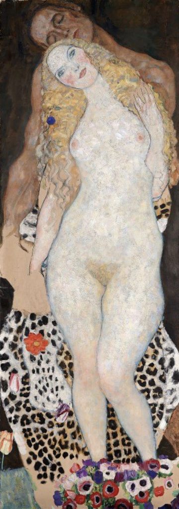 Adam et Ève par Gustav Klimt