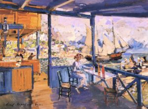 Jetée à Gurzuf de Konstantin Korovin