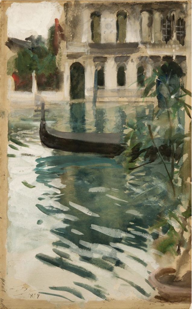 Gondole à Venise par Anders Zorn