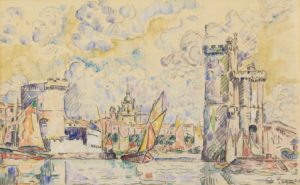 Le Port de La Rochelle par Paul Signac