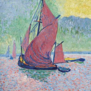 Les voiles rouges par André Derain