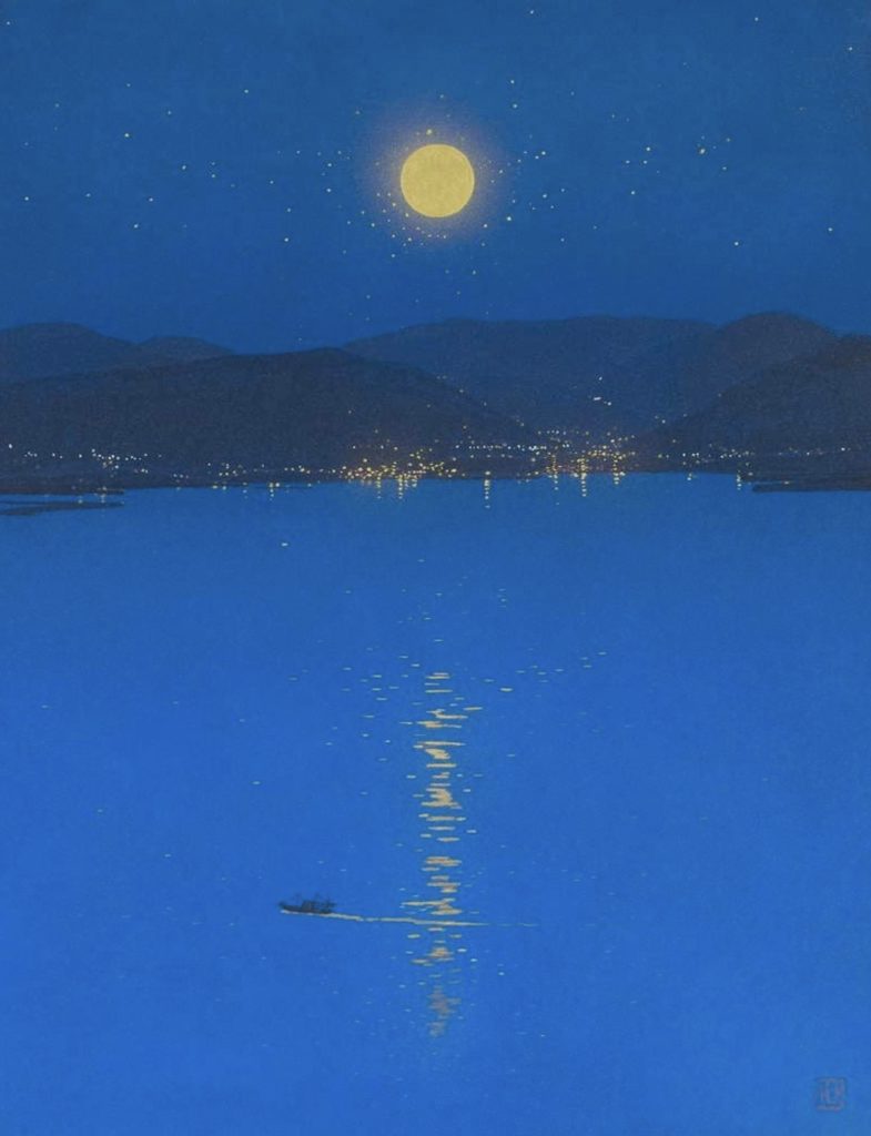 Pleine lune par Kazuyuki Sutoh