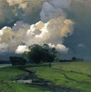 Avant l’orage par Isaac Levitan