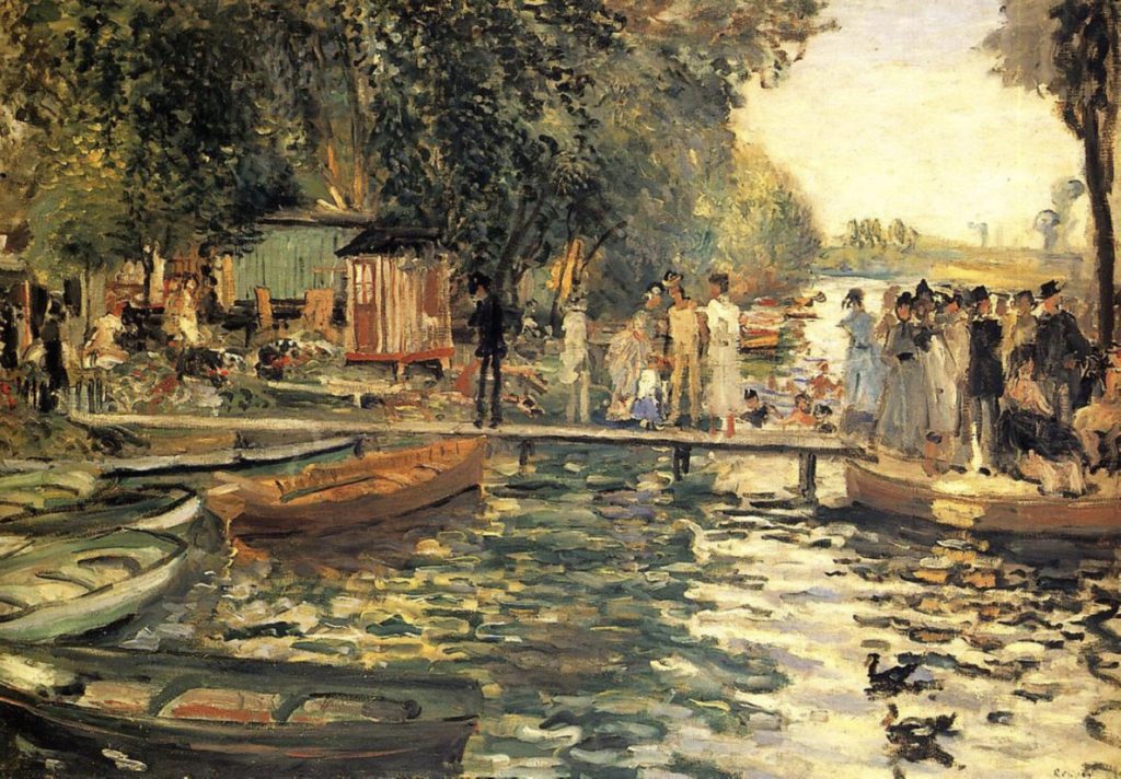 La Grenouillère par Auguste Renoir