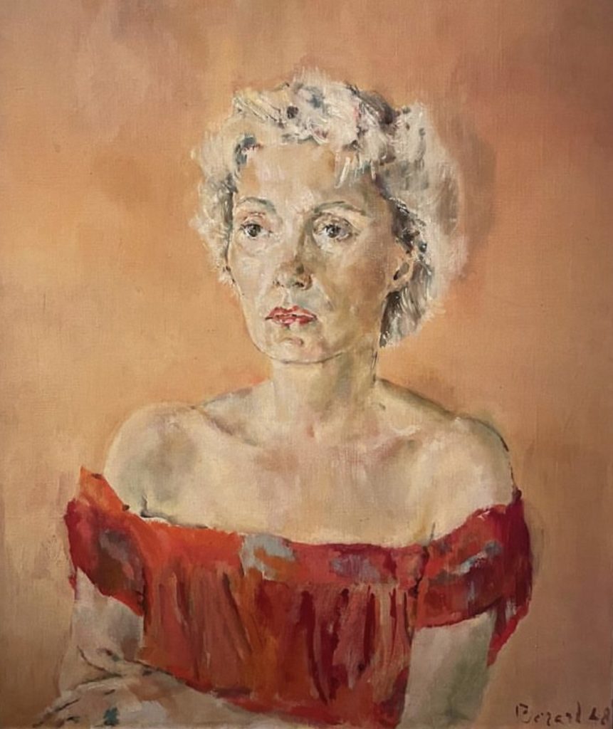Portrait de Hélène Halani par Christian Bérard