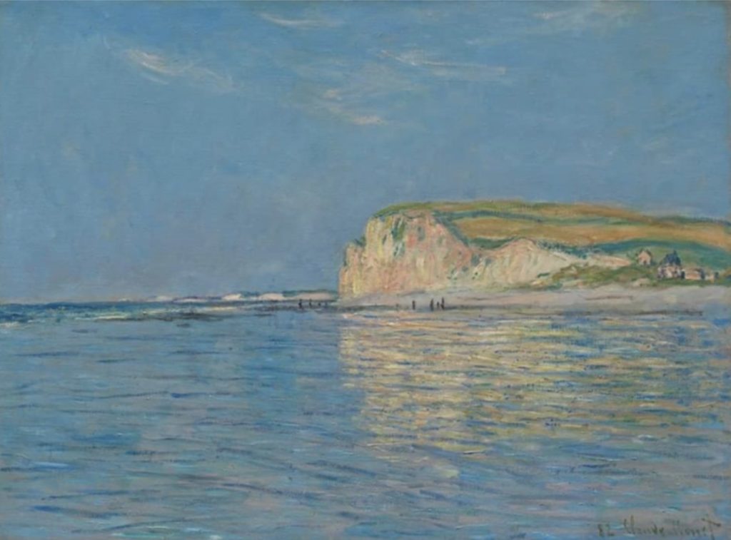 Marée basse à Pourville par Claude Monet