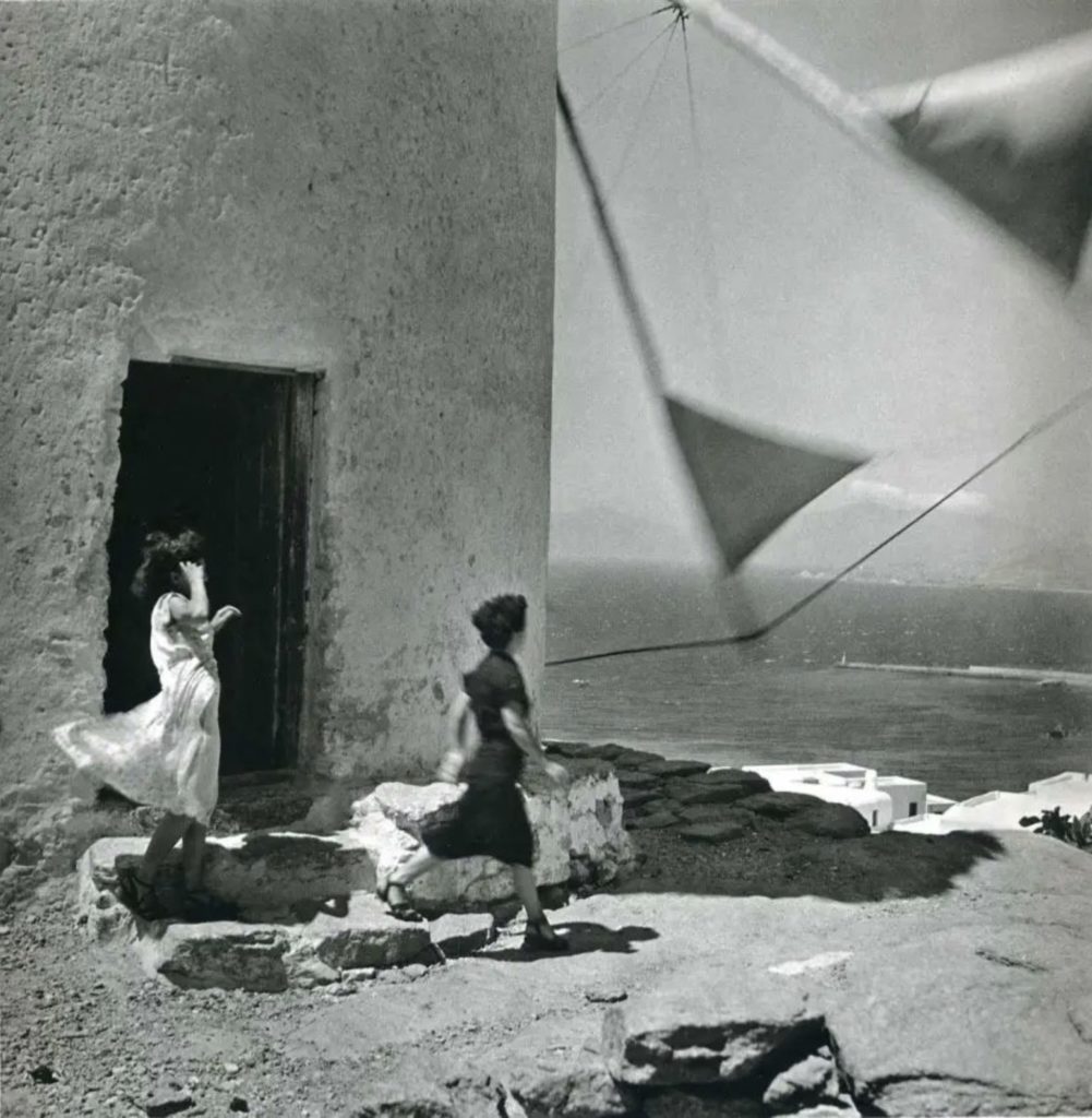 Moulin à vent, Grèce, photo d’Ernst Haas