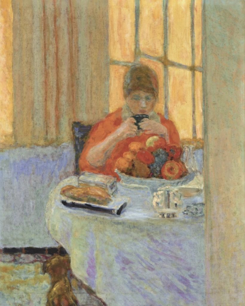 Le petit-déjeuner par Pierre Bonnard