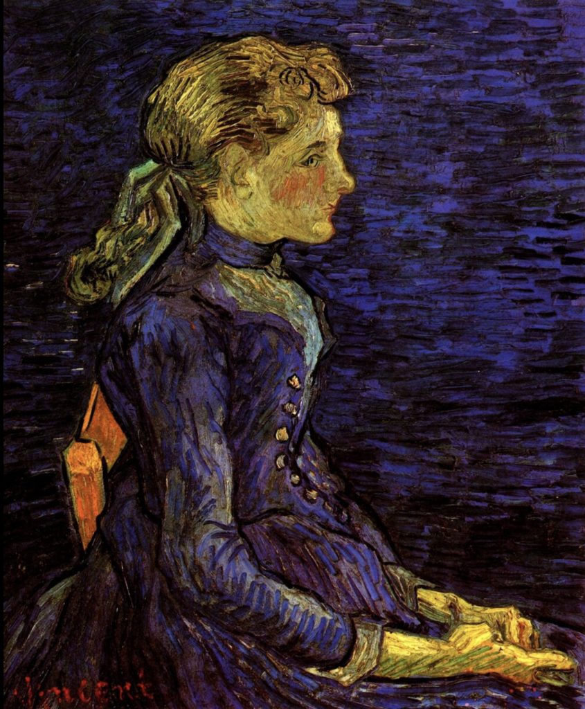 Portrait d’Adeline Ravoux par Vincent van Gogh