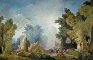 La fête dans le parc de Saint-Cloud Par Fragonard