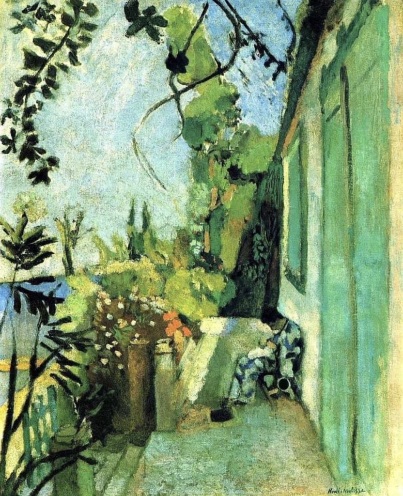 La terrasse à Saint-Tropez par Henri Matisse