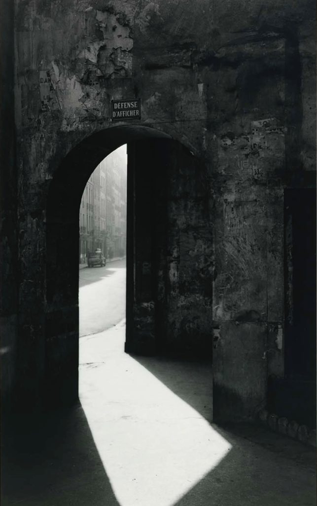 Passage Rue de Seine, Paris (1949), photo de Todd Webb