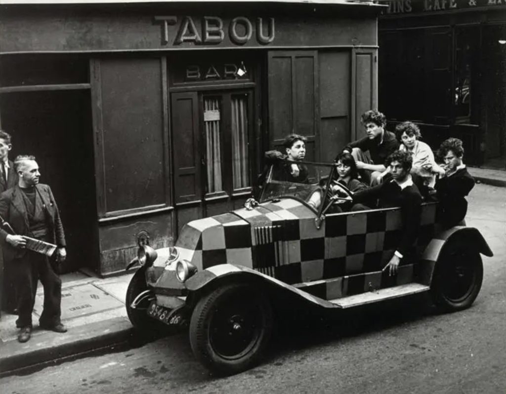 Le Tabou, club de jazz, Paris (1948), photo de Robert Doisneau