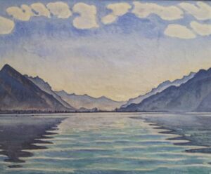 Lac de Thoune par Ferdinand Hodler