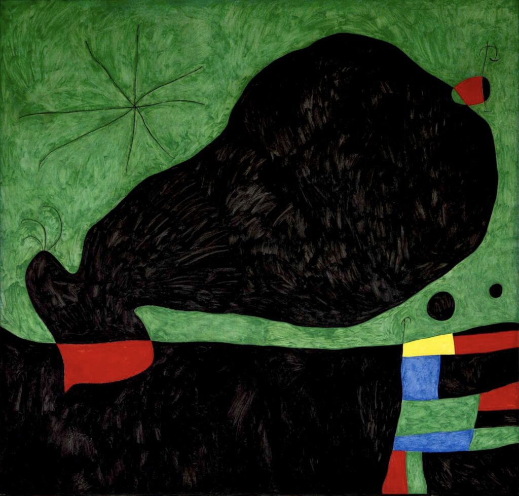 Message d’un ami par Joan Miró 