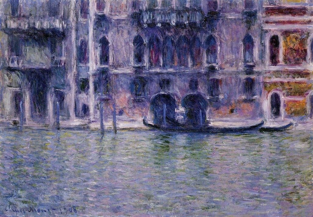 Palazzo da Mulla par Claude Monet
