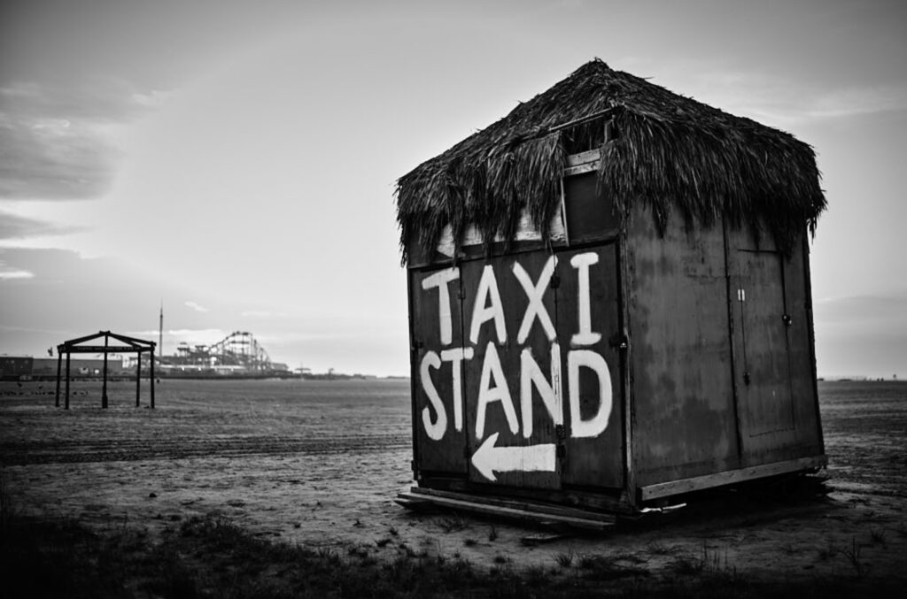Taxi Stand, New Jersey Photo de Phil Penman