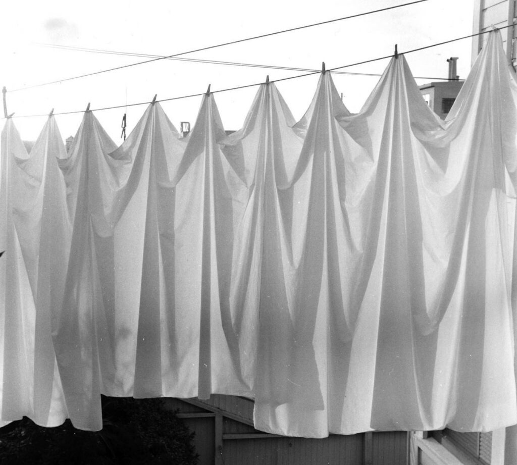 Ligne de blanchisserie, photo d'Imogen Cunningham