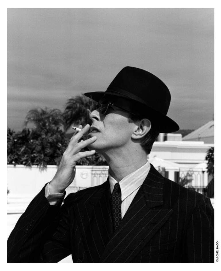 Photo de David Bowie par Michel Haddi