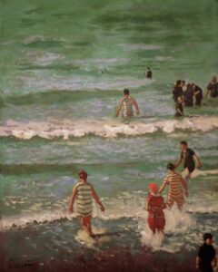 Baigneurs à Dieppe par Walter Sickert