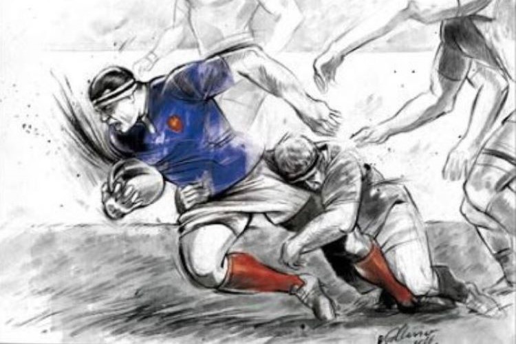 Illustration rugby