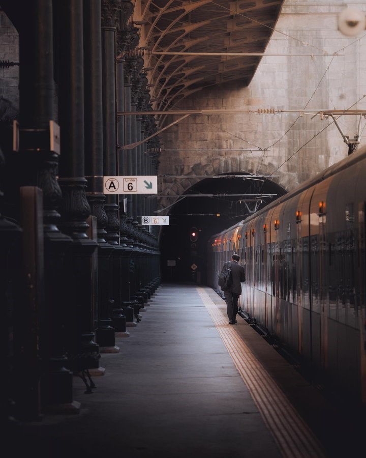Le dernier train, photo de Jorge Chagas