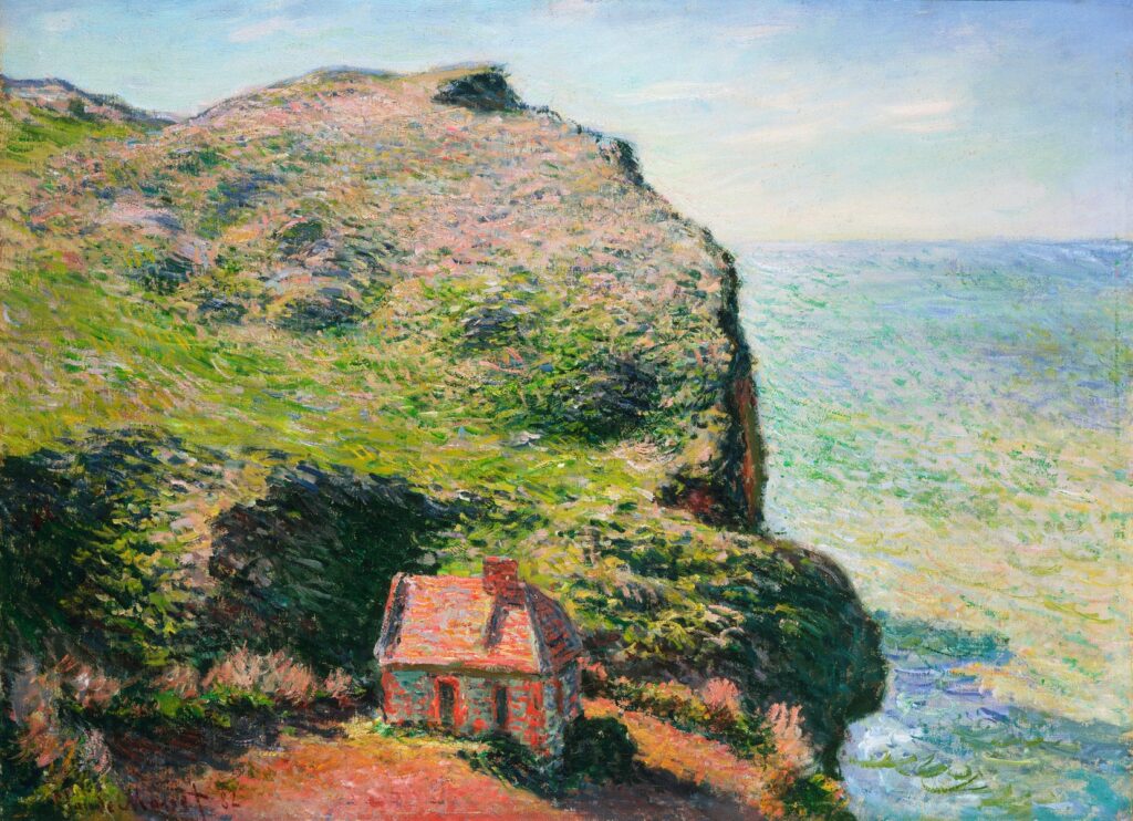 La maison des douanes par Claude Monet