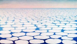 Ciel au dessus des nuages III par Georgia O'Keeffe