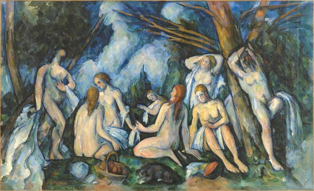 Les grandes baigneuses de Paul Cézanne