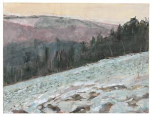 Paysage près de Buchen par Anselm Kiefer