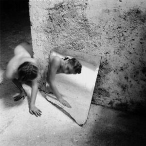 Autoportrait à Rome par Francesca Woodman