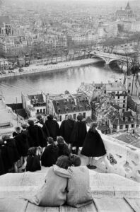 Vue depuis Notre-Dame, Paris, photo d'Henri Cartier-Bresson