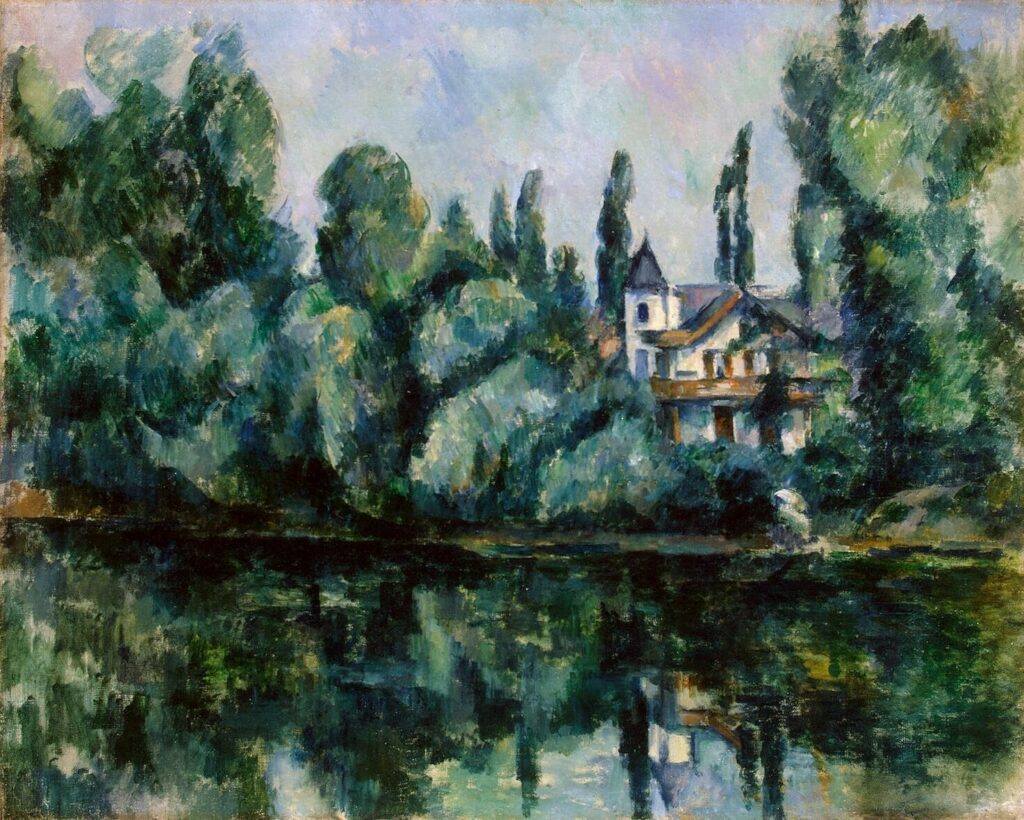 Les quais de la Marne par Paul Cézanne