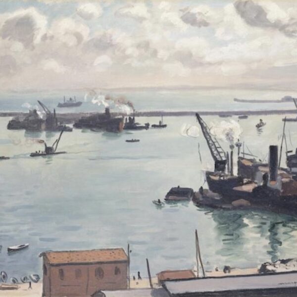 Le port d’Alger par Albert Marquet